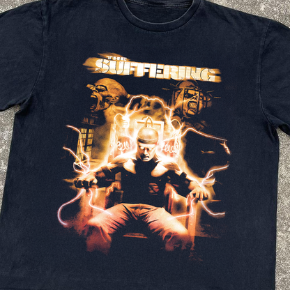 'THE SUFFERING' (2004) VINTAGE WASHED BLACK PROMO TEE