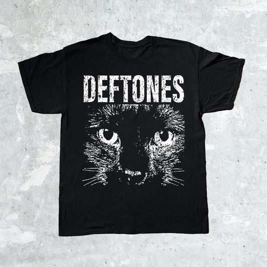 DEFTONES VINTAGE BLACK T-SHIRT