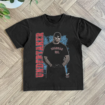 WWF Undertaker American Bad Ass Black Tee