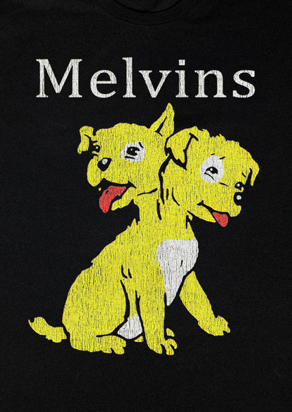 MELVINS TWO HEADED DOG BLACK T-SHIRT