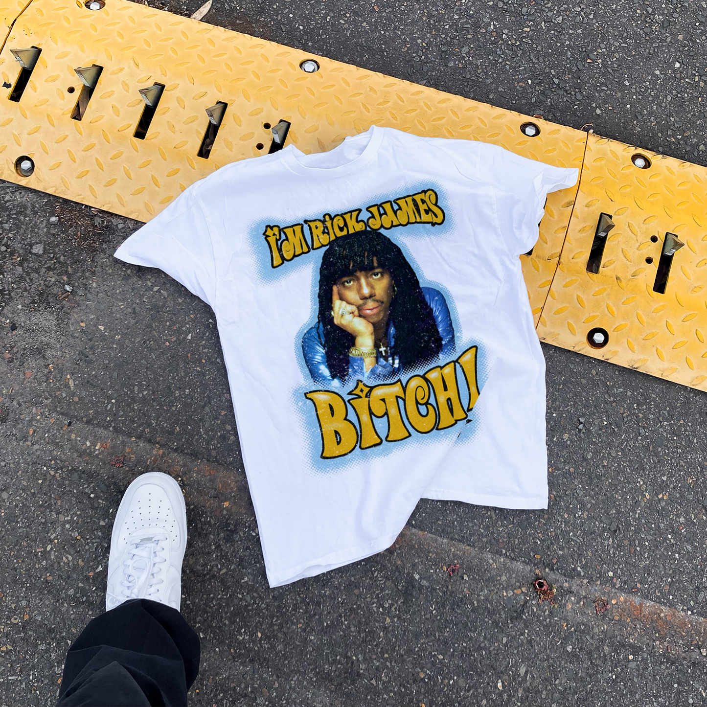 'Im Rick James' Chapelle Classic White Tee
