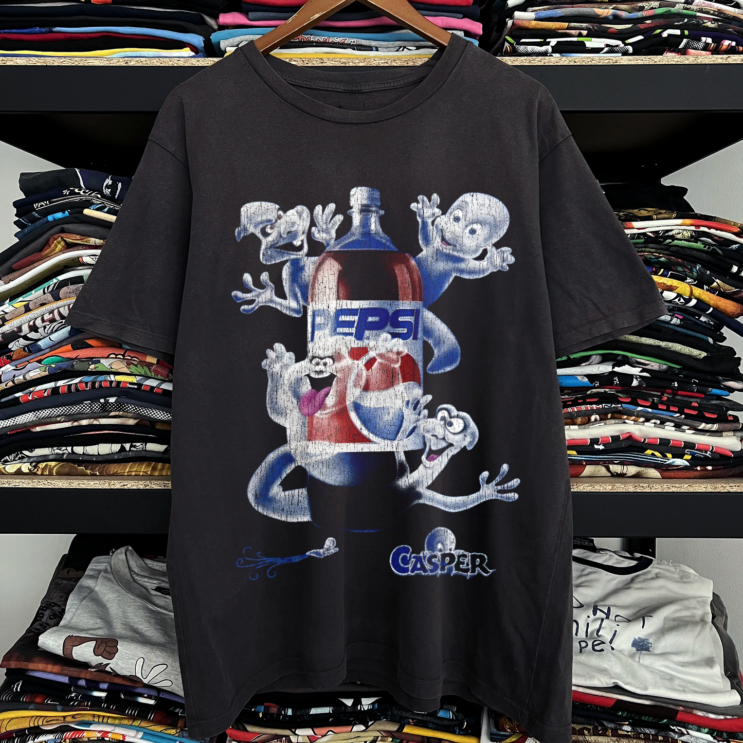Casper X Pepsi Black Tee